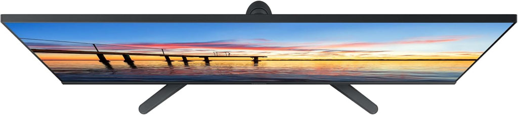 Samsung 32-Inch Flat Computer Monitor, 75Hz, Borderless Display, AMD FreeSync, Game Mode, Advanced Eye Care, HDMI and DisplayPort, LS32B304NWNXGO, 2024