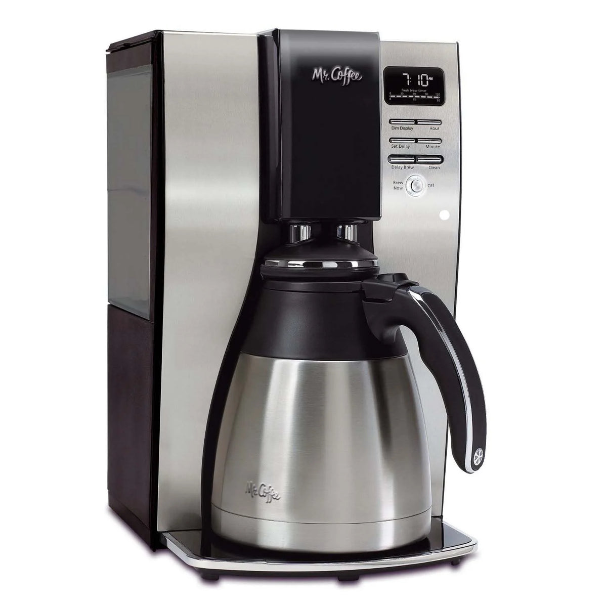 Mr. Coffee 10-Cup Programmable Coffee Maker, Insulated Thermal Carafe