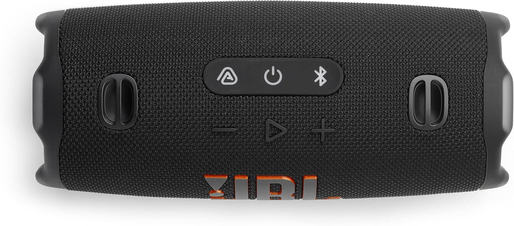 JBL Charge 6 - Portable Waterproof & Drop-Proof Bluetooth Speaker, Bold JBL Pro Sound with AI Sound Boost, 28Hrs of Playtime, Built-in powerbank & Comes with a Sturdy/Removable Carrying Strap (Black)