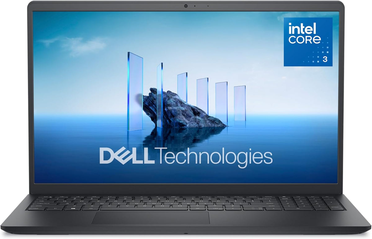 Dell 15 Laptop DC15250-15.6-inch FHD 120Hz Display, Intel Core 3 Processor 100U, 8GB DDR4 RAM, 512GB SSD, Intel UHD Graphics, Windows 11 Home, Onsite Service - Carbon Black