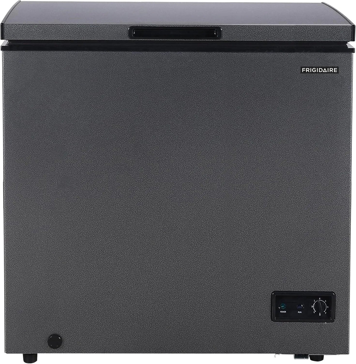 Frigidaire 7 Cu. Ft. Chest Freezer, Granita Finish, Adjustable Thermostat, Easy Defrost, Removable Basket