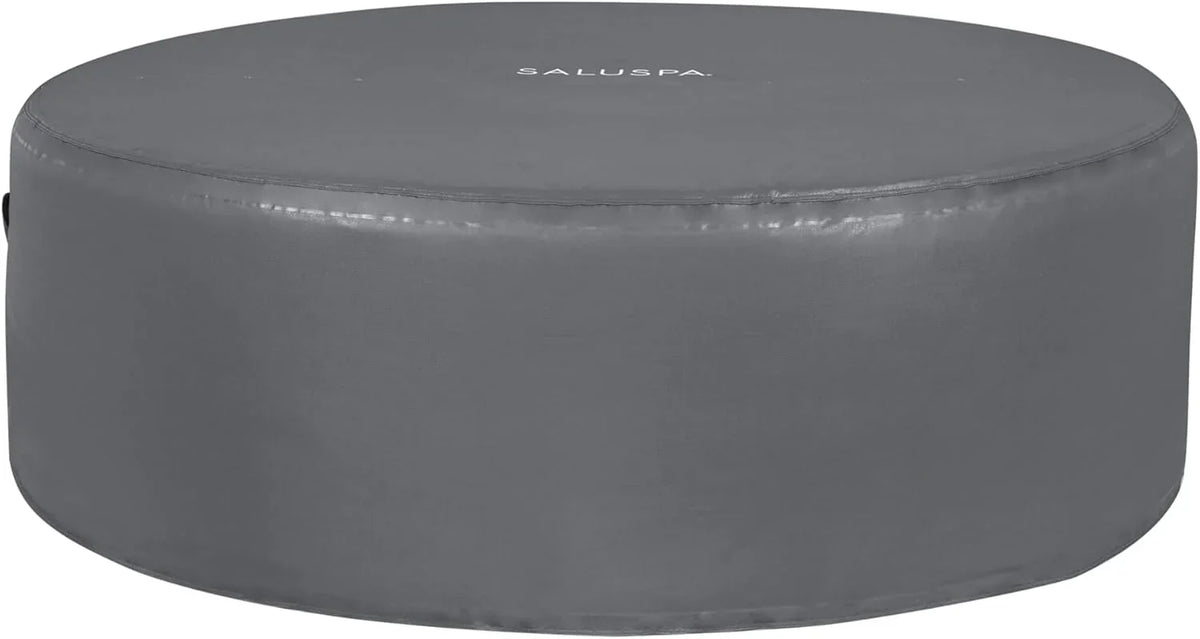 Inflatable Hot Tub Spa (71" x 26") | Portable Hot Tub with 2 Covers (1 Energy-Efficient Thermal Cover and 1 Standard Cover) | Fits Up to 2-4 Persons | Black