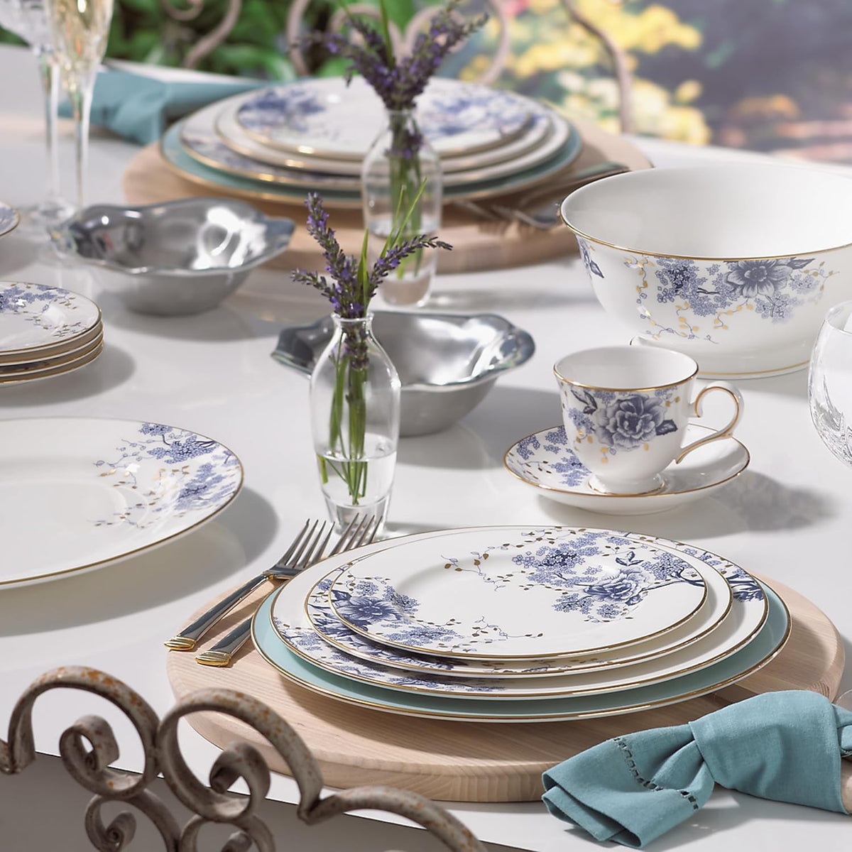Lenox Garden Grove 5-Piece Place Setting, White - 6 ounces