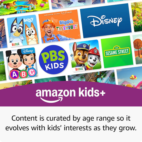 Amazon Fire HD 10 Kids tablet (newest model) ages 3-7 | Bright 10.1" HD screen with included ad-free and exclusive content, robust parental controls, 13-hr battery, 32 GB, Pink