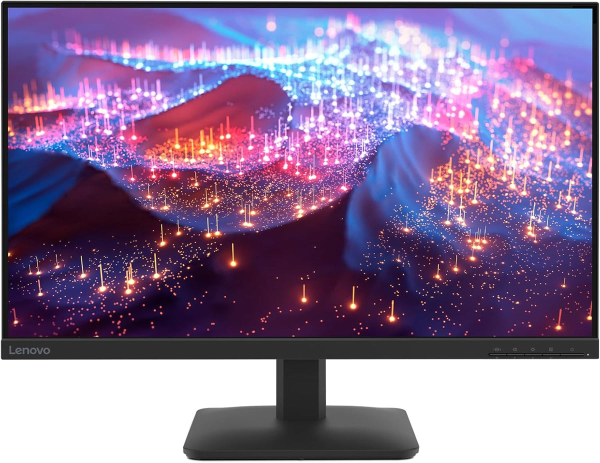 Lenovo L27-4e Monitor - 27" Flat IPS FullHD Display - 100Hz Refresh Rate - 4ms Response Time - HDMI 1.4 - VGA - Tilt Stand - Raven Black
