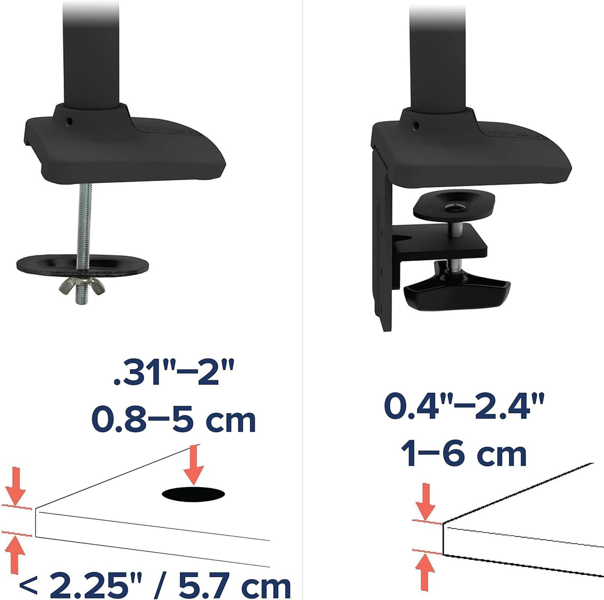Ergotron – LX Monitor Arm, Single Monitor Desk Mount – fits Flat Curved Ultrawide Computer Monitors up to 34 Inches, 7 to 25 lbs, VESA 75x75mm or 100x100mm – Matte Black