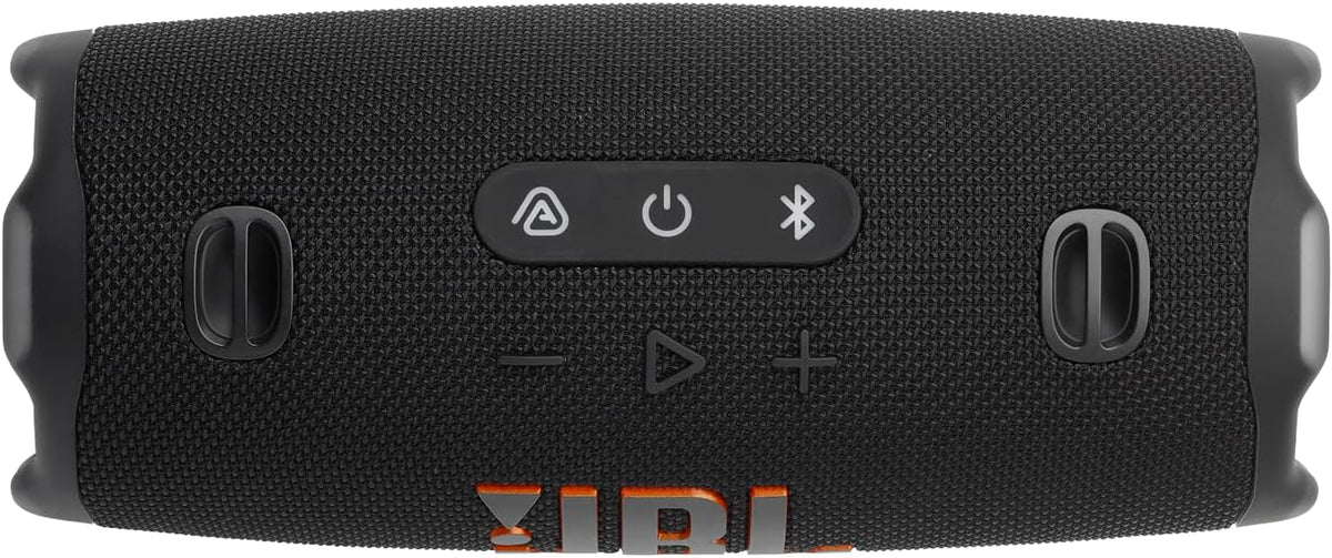 JBL Charge 6 - Portable Waterproof & Drop-Proof Bluetooth Speaker, Bold JBL Pro Sound with AI Sound Boost, 28Hrs of Playtime, Built-in powerbank & Comes with a Sturdy/Removable Carrying Strap (Black)